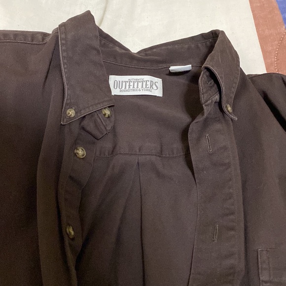 Solid Brown Colour Flannel - Picture 2 of 5